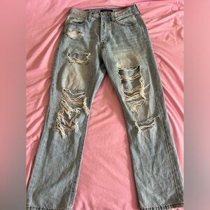 90s super high-rise straight leg, Aeropostale jeans